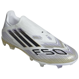 Adidas F50 League LL FG/MG JH7736 Labdarúgó cipő fehér 1