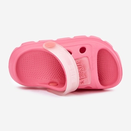 Big Star RR374502 rózsaszín hab papucs 2