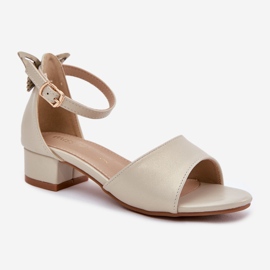 EVento Fényes arany arany szandál aranysárga 2