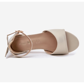 EVento Fényes arany arany szandál aranysárga 1