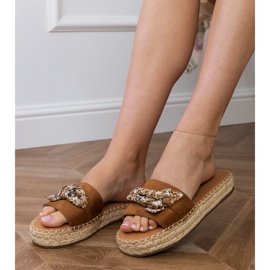 Brown espadrilles íj barna 2