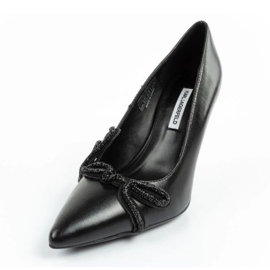 Cipő, magas sarkú cipő karl lagerfeld sarabande Kl30919m1 m0 fekete 2