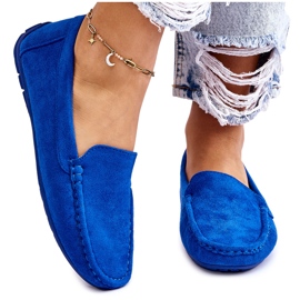 Evento Női velúr cipők, kék Morreno 5