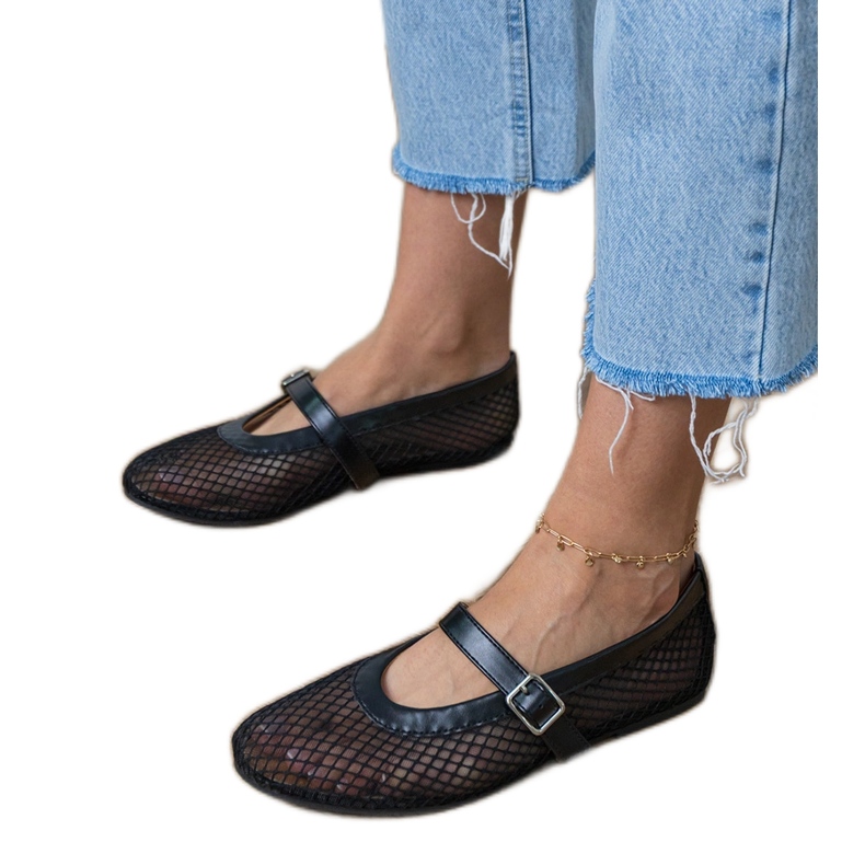 Fekete háló ballerinák egy csatkal 2