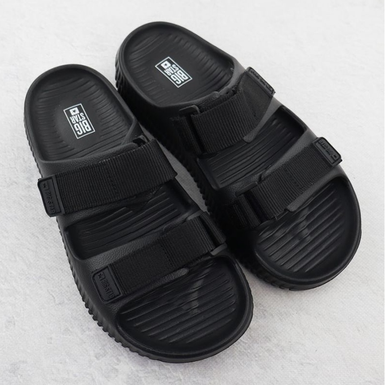 Big Star RR174A026 flip -flops fekete 1