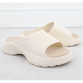 Big Star Női papucs nagy csillag RR274A579 bézs 1