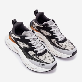 Férfi sportcipő az RR174023 Big Star-on Hi-Polish System Platformon szürke 1