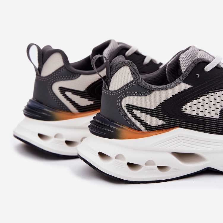 Férfi sportcipő az RR174023 Big Star-on Hi-Polish System Platformon szürke 2