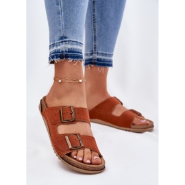 Női profilaktikus flip flops inblu aa000068 narancs 2