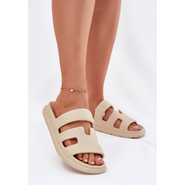 EVento Női hab papucs bézs 2 EVento Női hab papucs bézs 2