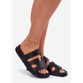 EVento Női hab papucs fekete 1