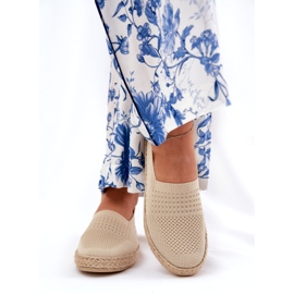 Női Espadrilles VinceZa 13624 bézs zsinórral 3 Női Espadrilles VinceZa 13624 bézs zsinórral 3