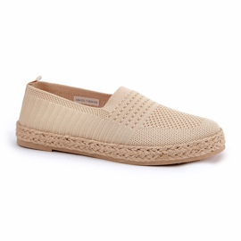 Női Espadrilles VinceZa 13624 bézs zsinórral 4 Női Espadrilles VinceZa 13624 bézs zsinórral 4