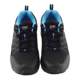 DK 18108 fekete softshell trekking cipő kék 4 DK 18108 fekete softshell trekking cipő kék 4