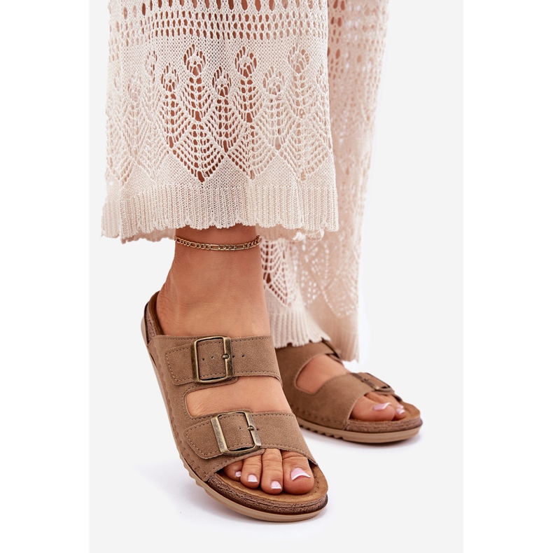 Inblu AA000068 Prevultive Flip flops bézs 1