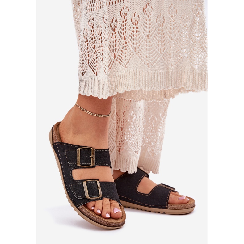 Inblu AA000068 Prevultive Flip flops fekete 1