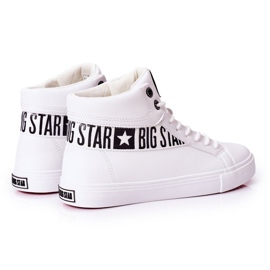 Férfi cipők Low Big Star High White EE174340 fehér 4