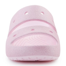 CROCS Classic Glitter Sandal V2 209705-6W rózsaszín 1