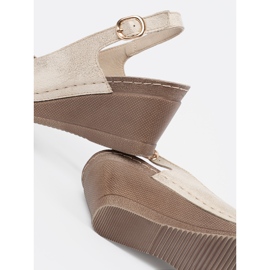 Goodin Arany női szandál ék aranysárga 1 Goodin Arany női szandál ék aranysárga 1