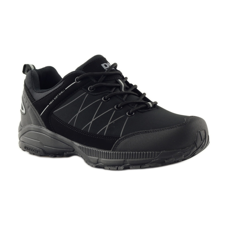 DK 18108 fekete softshell trekking cipő 1
