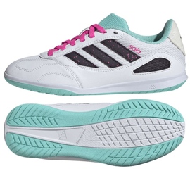 Adidas Super Sala III JR5400 labdarúgó cipőben fehér 1