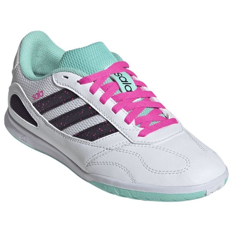 Adidas Super Sala III JR5400 labdarúgó cipőben fehér 2