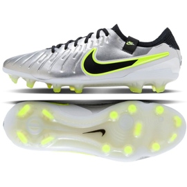 Puma Nike tiempo legenda 10 elit fg dv4328-001 labdarúgó cipő ezüst 1