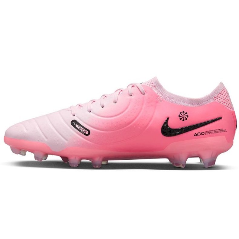 Nike tiempo legenda 10 elit fg dv4328-601 labdarúgó cipő rózsaszín 2
