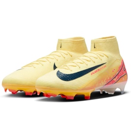 Nike Zoom Mercurial Superfly 10 Elite KM FG FQ8692-800 labdarúgó cipő narancssárga 2