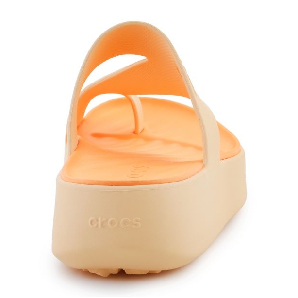 Flip-flops crocs menekülési platform Toe hurok 210834-78Z narancssárga 2