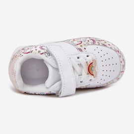 Gyerek cipők sportcipő Unicorn White fehér 2