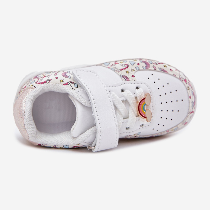 Gyerek cipők sportcipő Unicorn White fehér 2