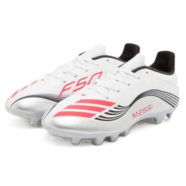 Adidas F50 Messi Club FG/Mg JP7443 Football cipő fehér 1