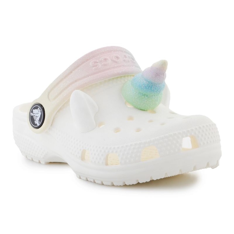 CROCS Classic Flip Flops Iam Rainbow Unicornctg 209701-0WV fehér 1