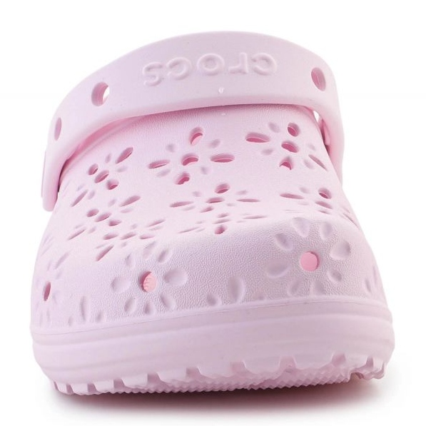 Crocs klasszikus virágos vágás 210927-6w rózsaszín 2