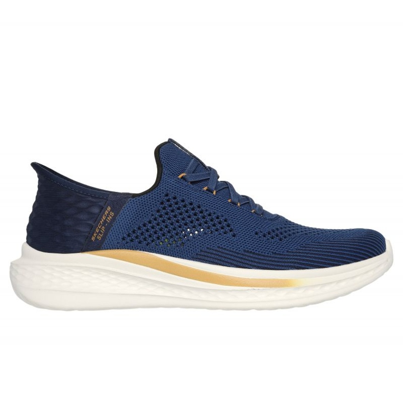 SKECHERS SLADE QUINTO 210810BLU cipő kék 1
