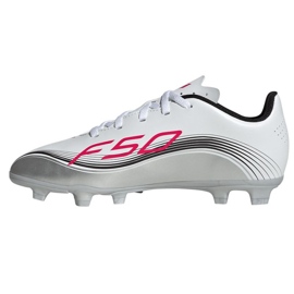 Adidas F50 Messi Club FG/MG JP7457 labdarúgó cipő fehér 1