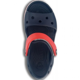 Crocs Crocband Sandal Kids 12856 485 fehér piros kék 2