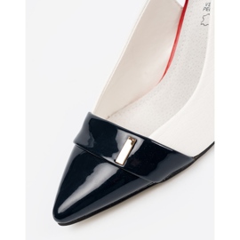 Goodin Fehér és fehér szivattyúk nyitott sarokkal 1