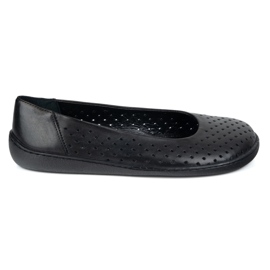 Olivier Mezítláb női szivattyúk 1771pol fekete perforáltak 1