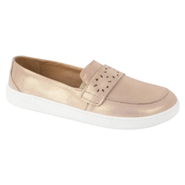 Olivier Női mezítláb inga -loaferek, széles elülső lengyel rózsaszín 2