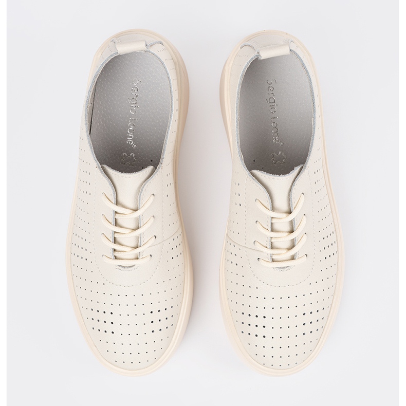 Sergio Leone Sergio könnyű csata leckea look cipő bézs 2