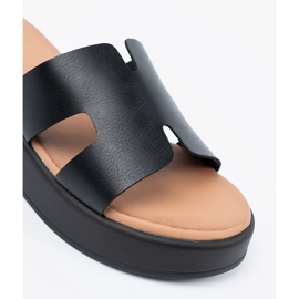 Seastar Női fekete platform papucs 2 Seastar Női fekete platform papucs 2