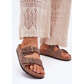 Inna Parafa talp sötét, sötét bilincsekkel bézs 2