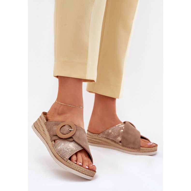 Női ékek dekoratív inblu rv000012 barna. 2