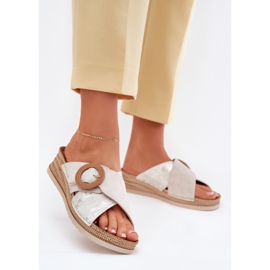 Női ékek egy dekoratív inblu rv000012 szorító bilincskel bézs 2