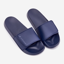 Férfi flip-flops 4fmm00ffflim032-31s sötétkék 2