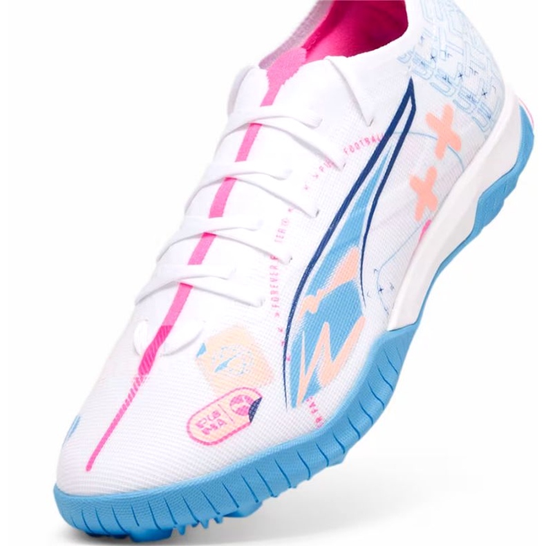 Puma Ultra 5 Match Vol.Up Tt 108091-01 futballcipő fehér 4