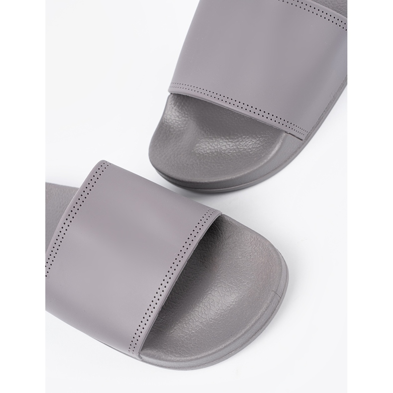 Shelvt Szürke női sport flip -flops 1