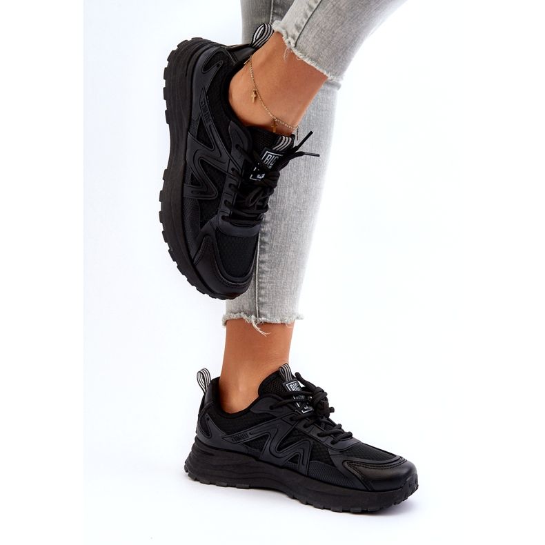 Big Star Női cipők nagy csillag nn274a085 fekete 3